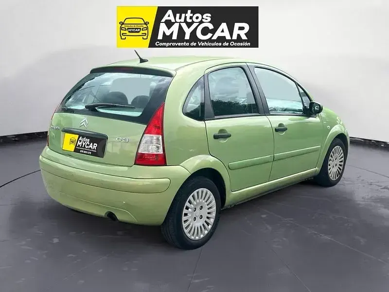 Usado Citroën C3 75 CV (55 kW) 2006 Verde Berlina