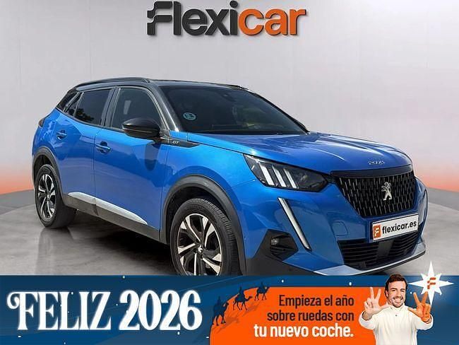 Azul Usado 2021 Peugeot 2008 GT SUV | 16.590 € (Precio justo) - Imagen 1/4