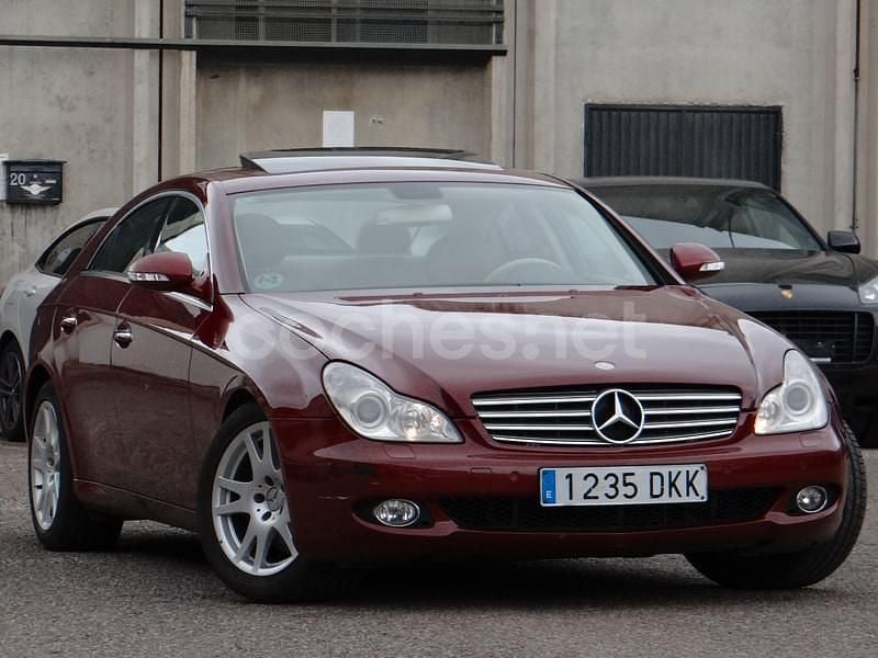 Granate Usado 2005 Mercedes CLS350 Berlina | 9990 € (Precio justo) - Imagen 1/4