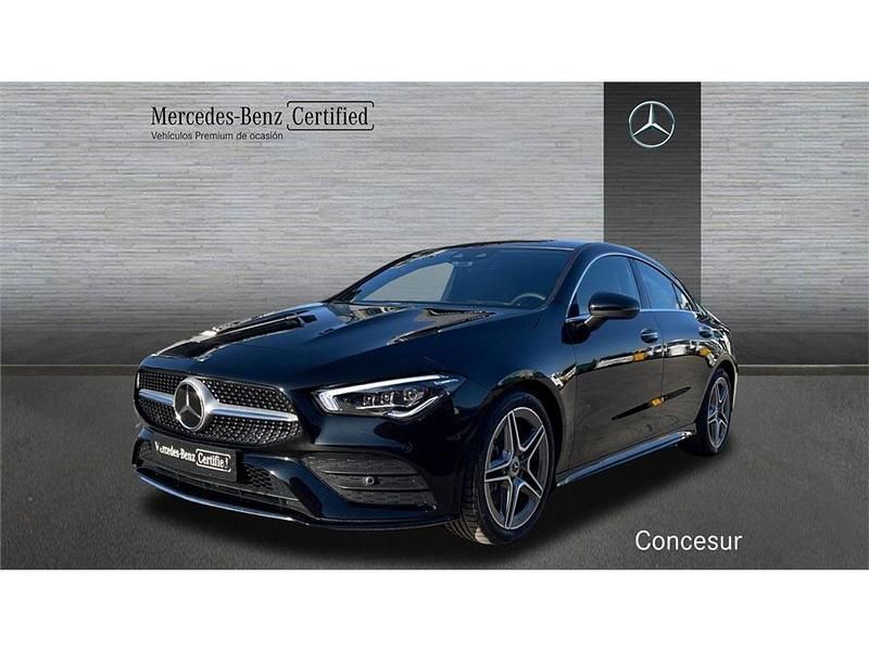 Negro Usado 2022 Mercedes CLA180 Berlina | 30.500 € (Precio justo) - Imagen 1/4