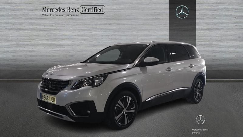 Blanco Usado 2019 Peugeot 5008 Allure Monovolumen | 18.500 € (Precio justo) - Imagen 1/4
