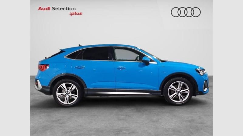 Usado Audi Q3 Sportback S-Line 200 CV (147 kW) 2021 Azul turbo (sólida) SUV