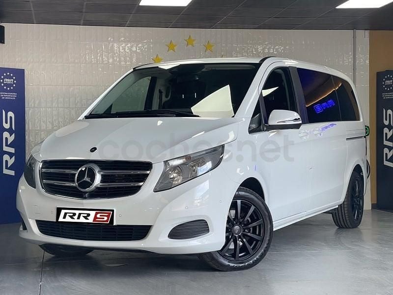 Usado Mercedes V200 Avantgarde 136 CV (100 kW) 2017 Blanco Monovolumen