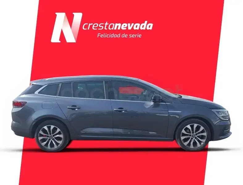 Usado Renault Mégane GrandTour Techno 140 CV (102 kW) 2024 Gris / plata Familiar