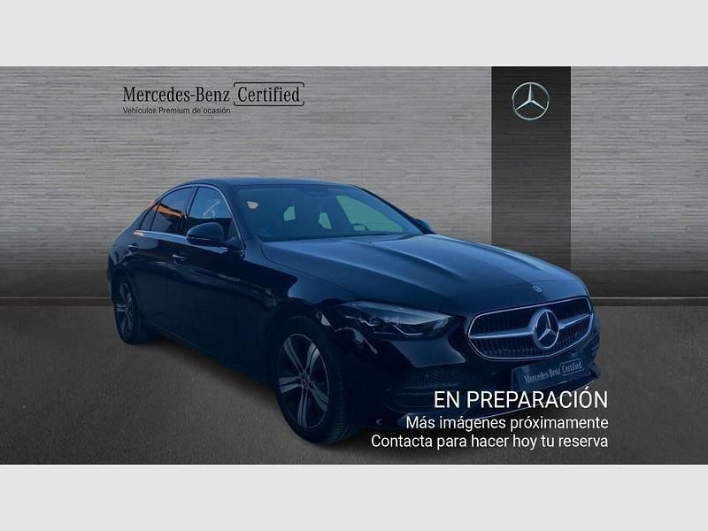 Usado Mercedes C200 Avantgarde 163 CV (119 kW) 2022 Negro Berlina