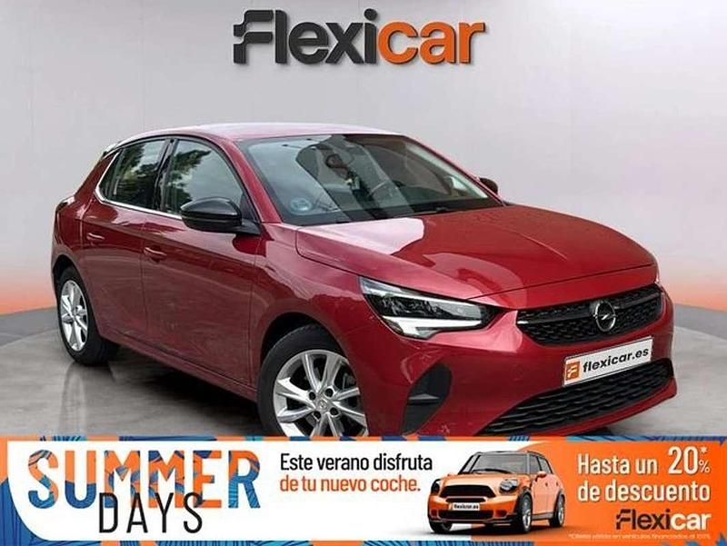 Rojo Usado 2022 Opel Corsa Elegance Berlina | 13.390 € (Precio justo) - Imagen 1/4