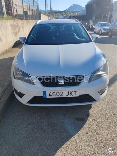 Brugt Seat Leon ST FR 150 HK (110 kW) 2015 Hvid Stationcar