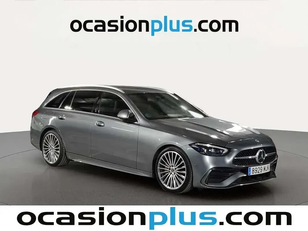 Usado Mercedes C220 200 CV (147 kW) 2023 Gris Familiar
