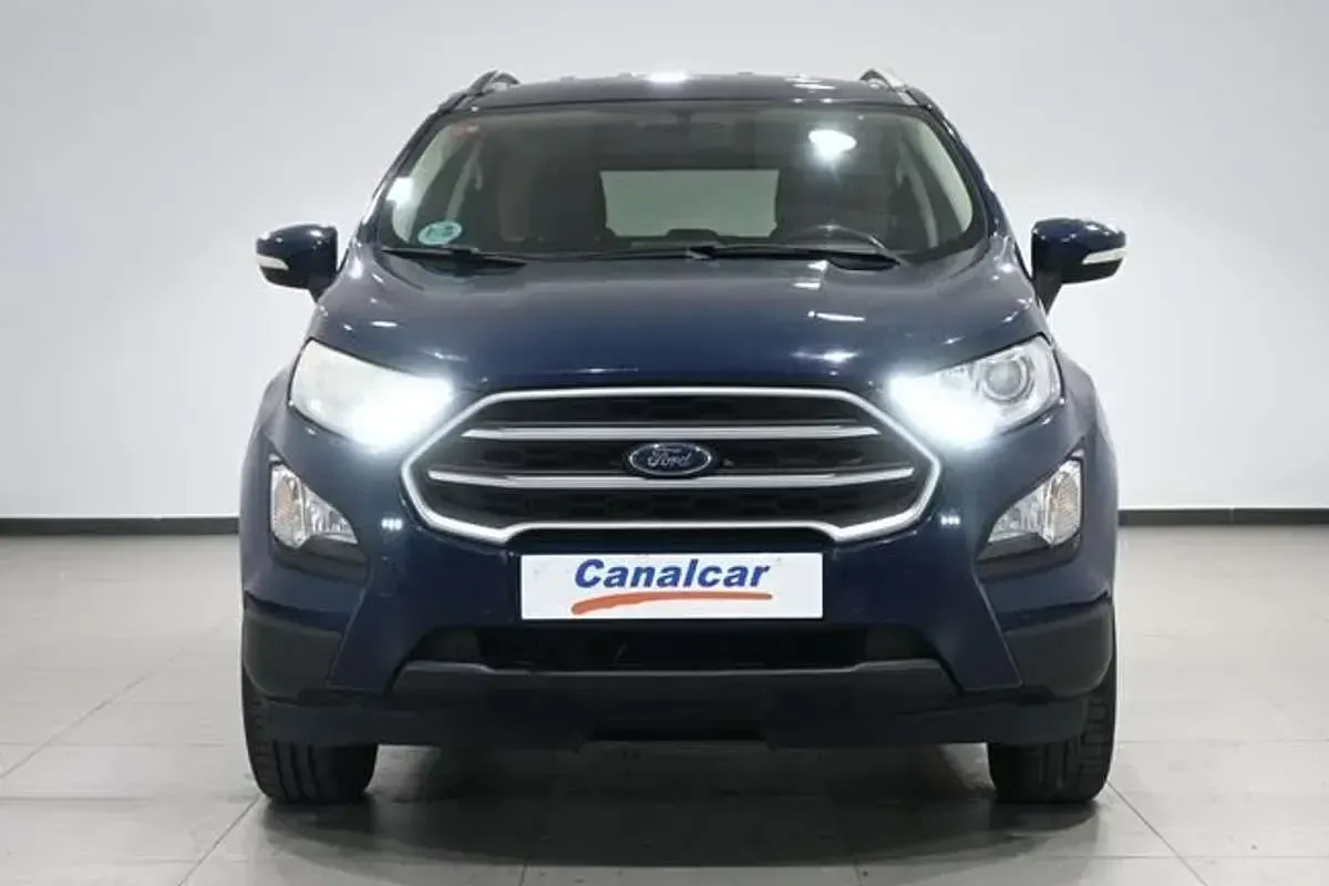 Usado Ford Ecosport Titanium 125 CV (91 kW) 2018 Azul SUV