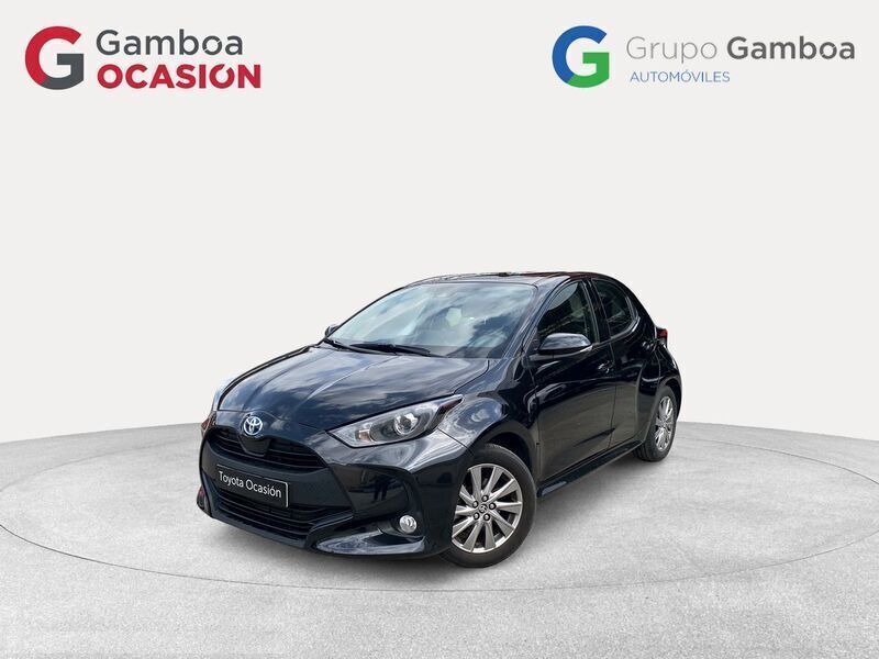Negro Usado 2024 Toyota Yaris Hybrid Active Berlina | 19.390 € (Buen precio) - Imagen 1/4
