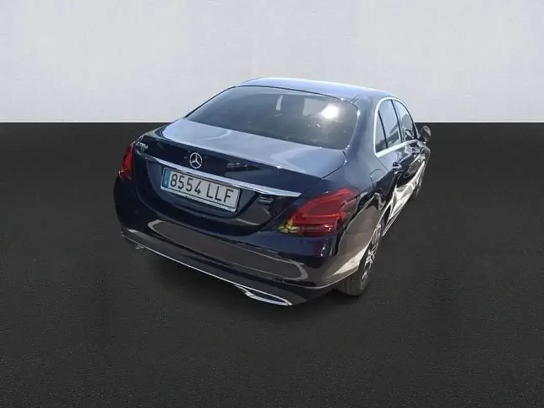 Usado Mercedes C200 160 CV (117 kW) 2020 Azul Berlina