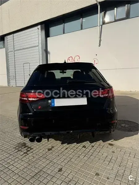 Usado Audi A3 S-Line 150 CV (110 kW) 2020 Negro Berlina