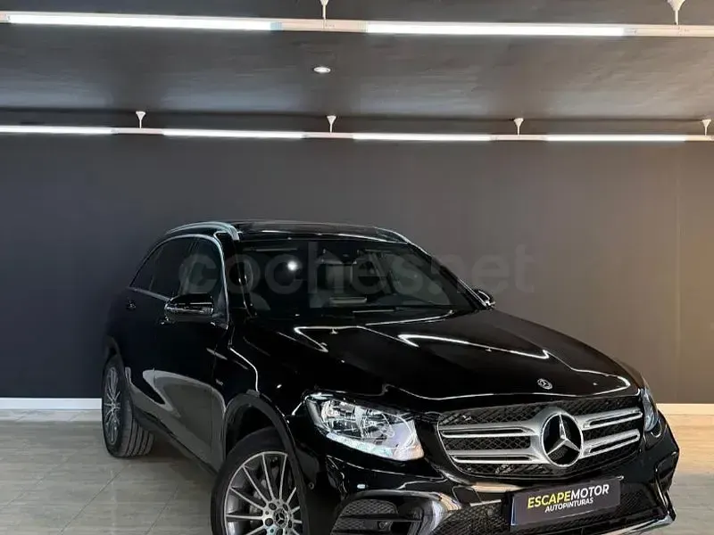 Usado Mercedes GLC350 320 CV (235 kW) 2017 Negro SUV