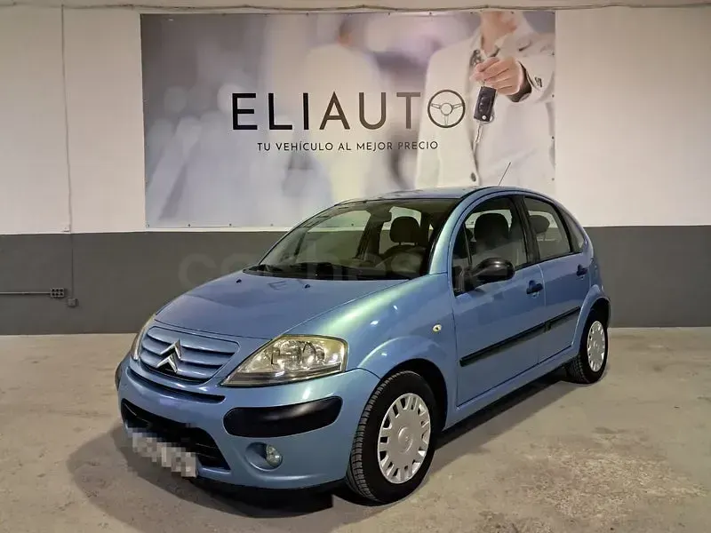 Usado Citroën C3 70 CV (51 kW) 2008 Azul Berlina