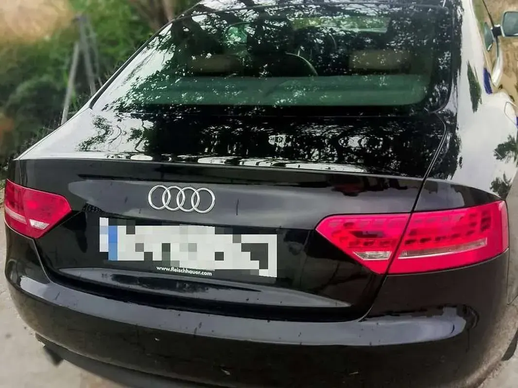 Usado Audi A5 190 CV (139 kW) 2008 Negro Coupe