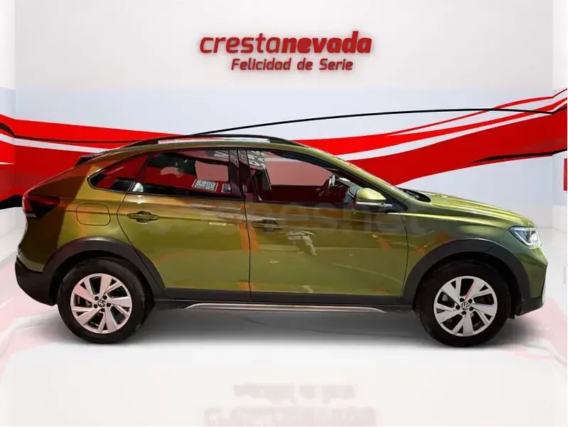 Usado VW Taigo Life 110 CV (80 kW) 2023 Verde SUV