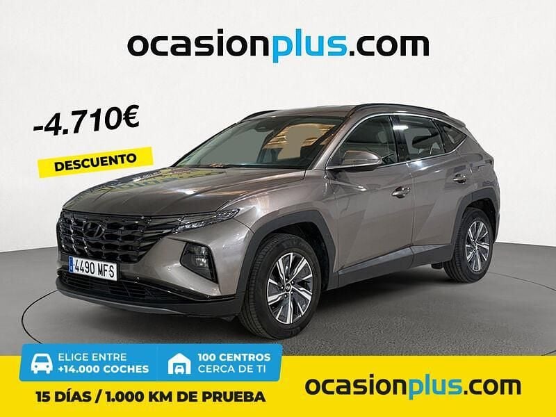 Marrón Usado 2023 Hyundai Tucson SUV | 22.290 € (Precio justo) - Imagen 1/4