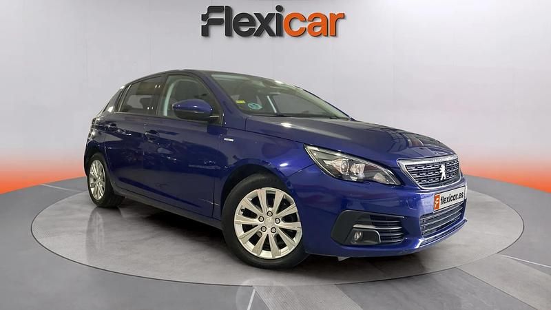 Usado Peugeot 308 Access 110 CV (80 kW) 2020 Azul Utilitario