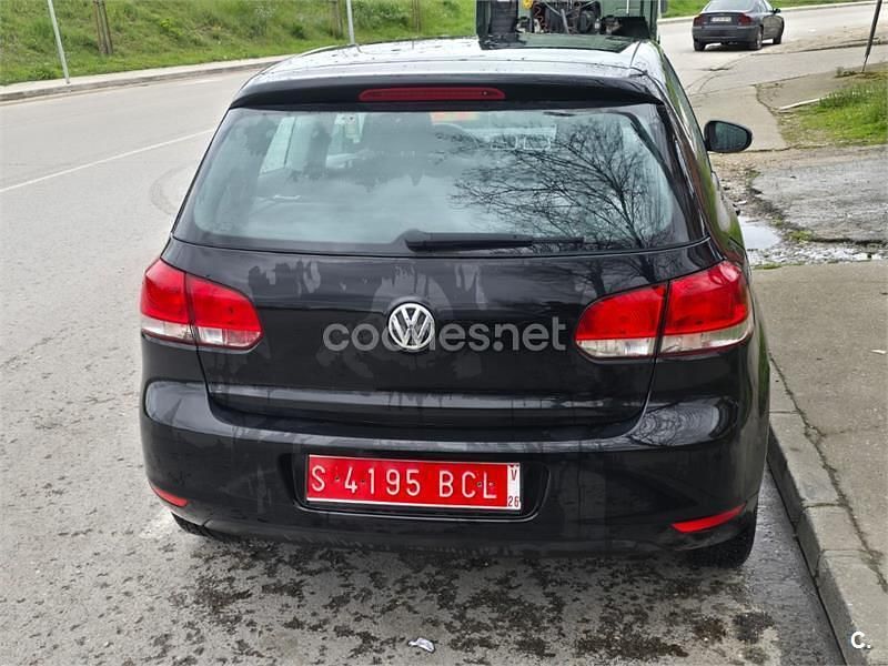 Usado VW Golf VI Advance 122 CV (89 kW) 2009 Negro Utilitario