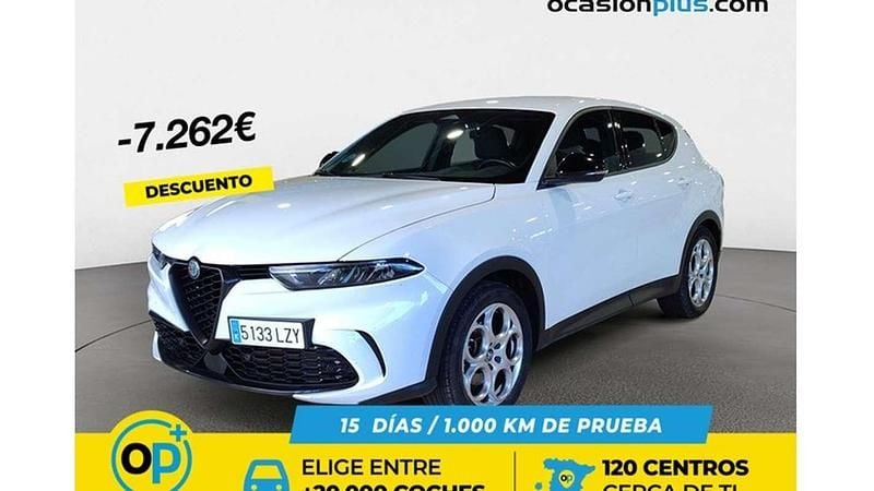 Blanco Usado 2022 Alfa Romeo Tonale Sprint SUV | 19.728 € (Precio justo) - Imagen 1/4