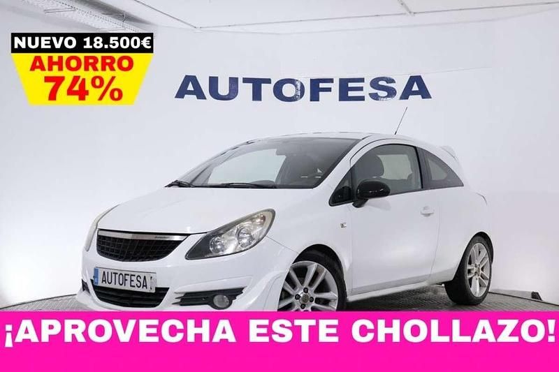 Blanco Usado 2011 Opel Corsa Sport Berlina | 4850 € (Precio justo) - Imagen 1/4