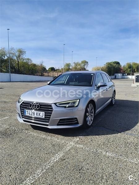 Gris / plata Usado 2018 Audi A4 Design Familiar | 14.000 € (Buen precio) - Imagen 1/4