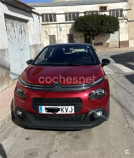 Rojo Usado 2019 Citroën C3 Feel Berlina | 7100 € (Precio justo) - Imagen 1/4