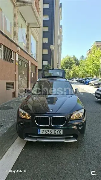 Usado BMW X1 143 CV (105 kW) 2010 Negro SUV