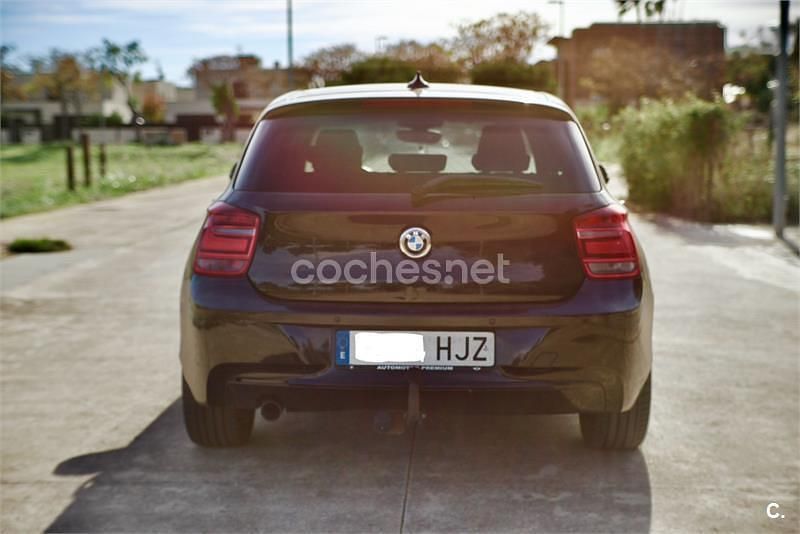 Usado BMW 116 Efficient Dynamics 116 CV (85 kW) 2012 Negro Utilitario