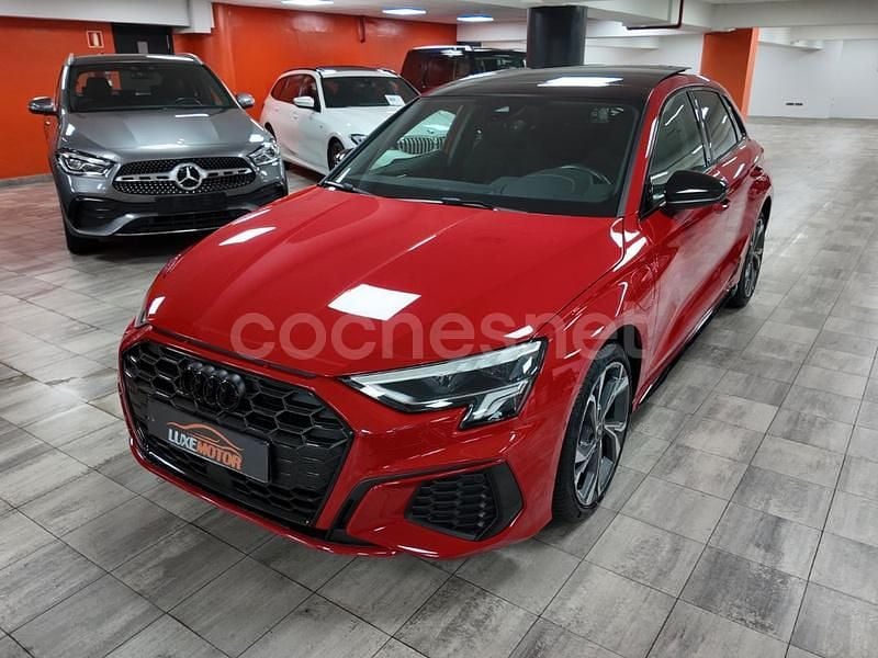 Rojo Usado 2021 Audi A3 S-Line Berlina | 32.990 € (Caro) - Imagen 1/4