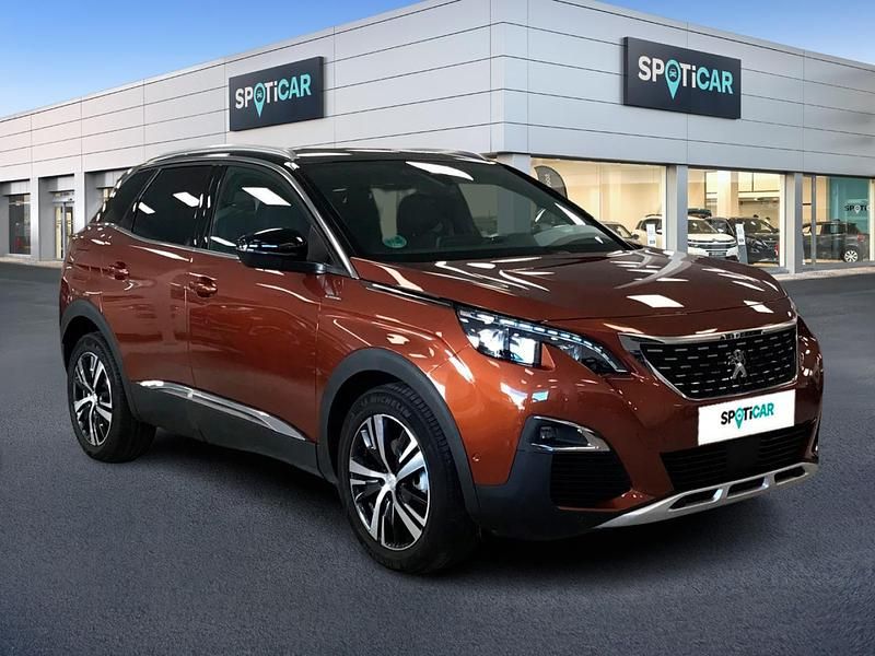 Usado Peugeot 3008 GT-line 130 CV (95 kW) 2019 Marrón SUV