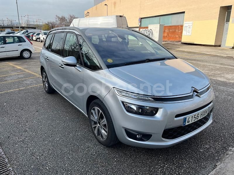 Usado Citroën Grand C4 Picasso Intensive 115 CV (84 kW) 2014 Gris / plata Monovolumen