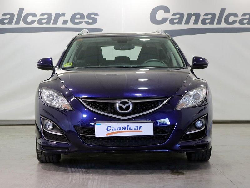 Usado Mazda 6 Style 129 CV (94 kW) 2011 Azul Familiar