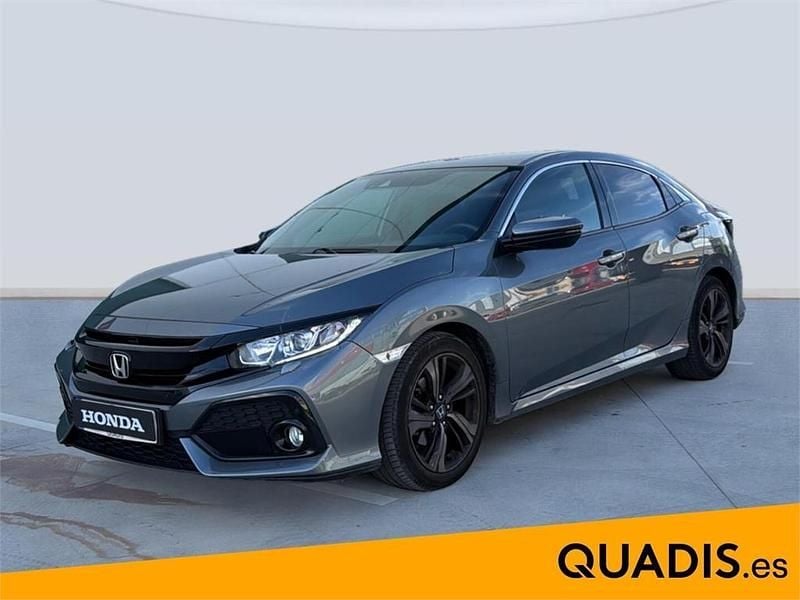 Gris Usado 2019 Honda Civic Elegance Berlina | 19.400 € (Precio justo) - Imagen 1/4