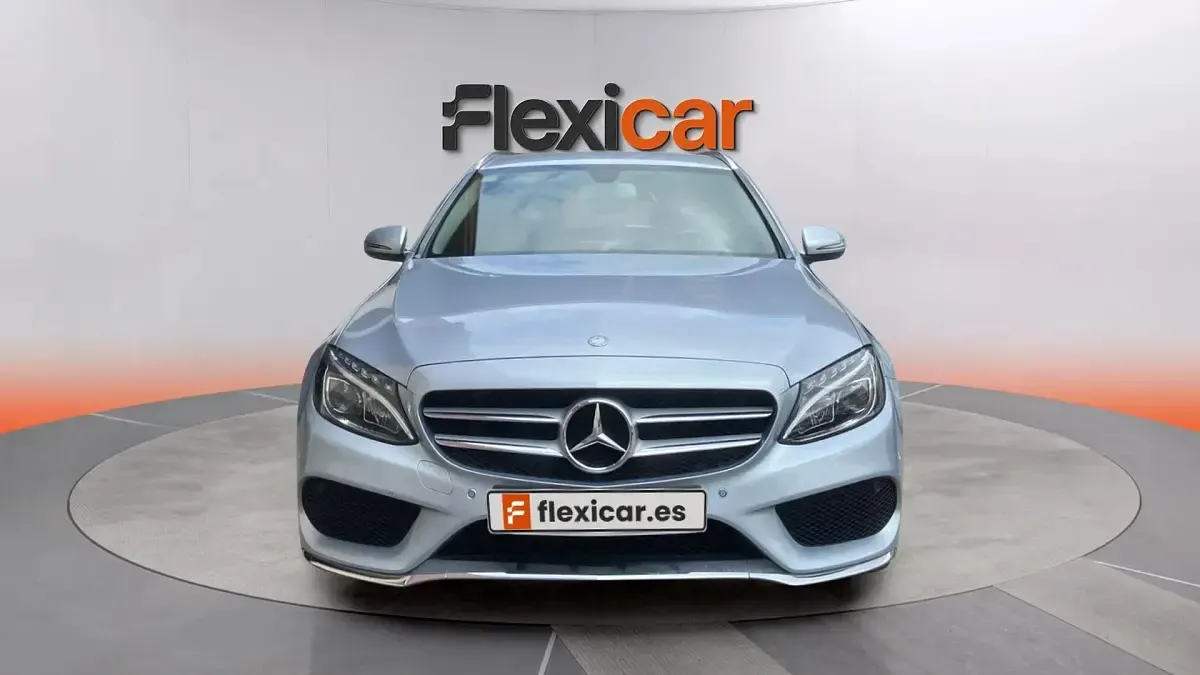 Usado Mercedes C220 AMG 170 CV (125 kW) 2016 Gris Familiar