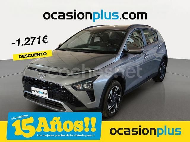 Gris / plata Usado 2022 Hyundai Bayon SUV | 13.490 € (Precio justo) - Imagen 1/4