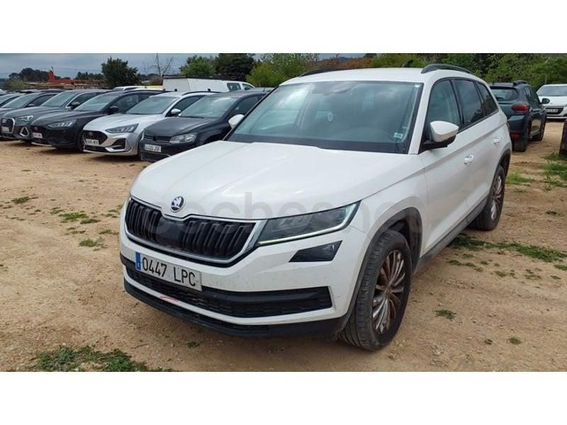 Käytetty Skoda Kodiaq Ambition 150 HP (110 kW) 2021 Valkoinen Katumaasturi