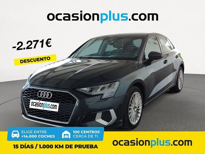 Gris Usado 2023 Audi A3 Advanced Plus | 24.990 € (Precio justo) - Imagen 1/4
