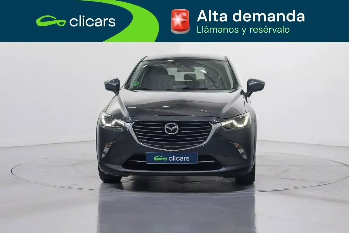 Usado Mazda CX-3 Style 105 CV (77 kW) 2016 Gris / plata SUV