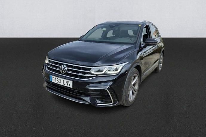 Negro Usado 2021 VW Tiguan R-line SUV | 31.200 € (Precio justo) - Imagen 1/4