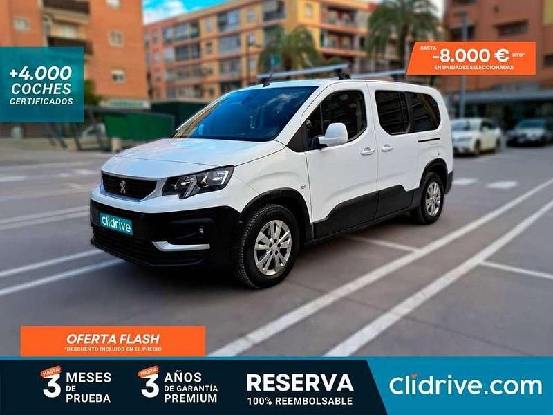 Usado Peugeot Rifter Allure 99 CV (72 kW) 2020 Blanco Monovolumen