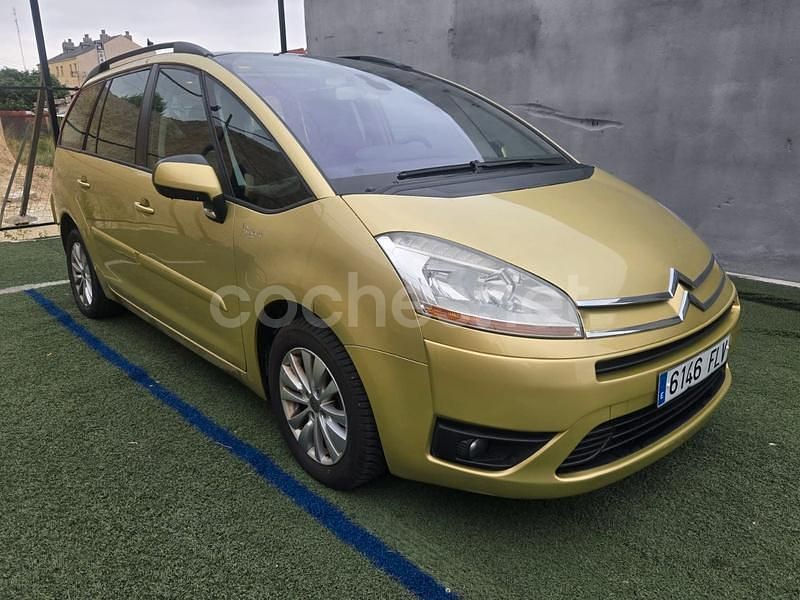 Amarillo Usado 2008 Citroën Grand C4 Picasso Monovolumen | 2999 € (Super precio) - Imagen 1/4