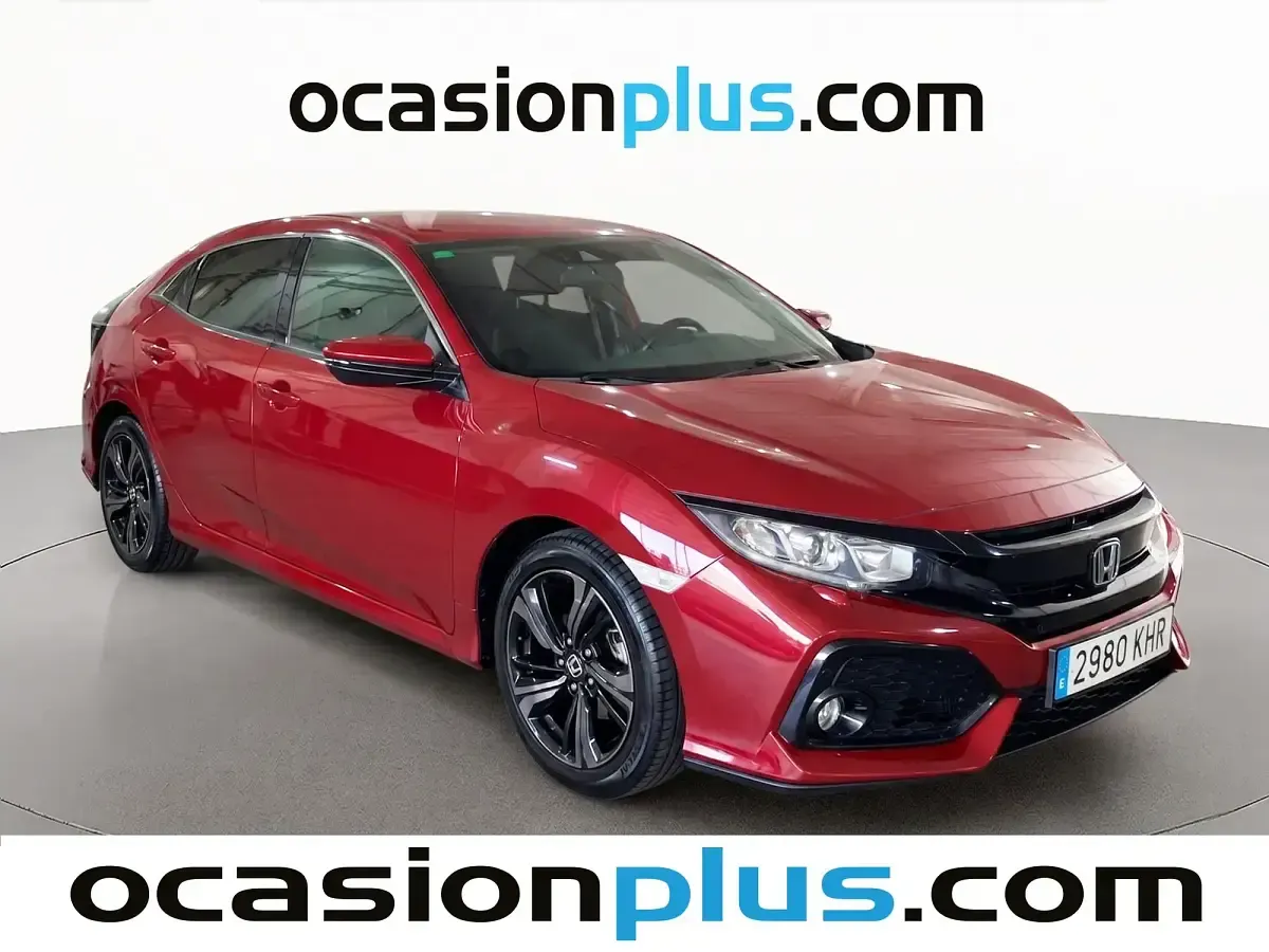 Usado Honda Civic Elegance 129 CV (94 kW) 2018 Rojo Berlina