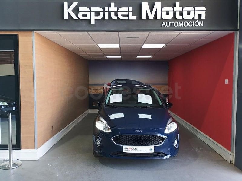 Usado Ford Fiesta Trend 95 CV (69 kW) 2021 Azul Utilitario