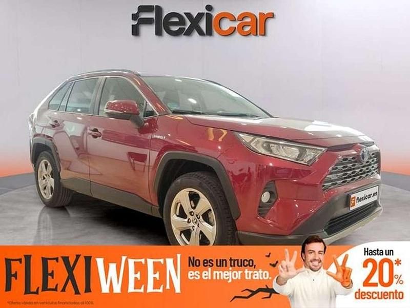 Rojo Usado 2021 Toyota RAV4 Hybrid Advance SUV | 24.990 € (Super precio) - Imagen 1/4