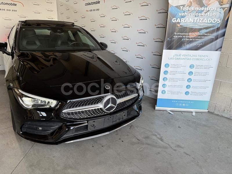 Negro Usado 2022 Mercedes CLA200 Berlina | 29.999 € (Super precio) - Imagen 1/4