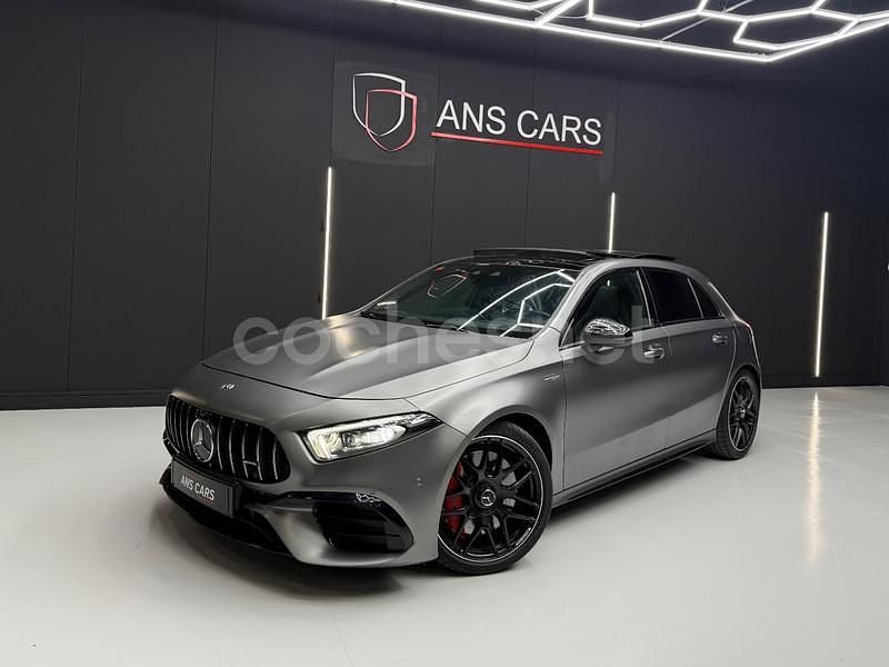 Gris / plata Usado 2020 Mercedes A45 AMG Berlina | 49.900 € (Precio justo) - Imagen 1/4