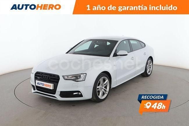 Blanco Usado 2014 Audi A5 Sportback Comfort Utilitario | 18.199 € (Buen precio) - Imagen 1/3