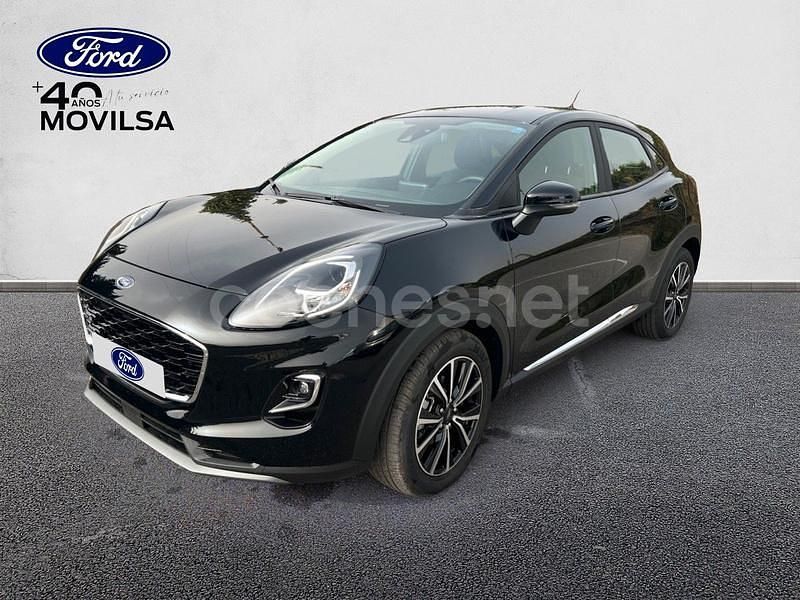 Negro Usado 2022 Ford Puma Titanium SUV | 18.900 € (Precio justo) - Imagen 1/4