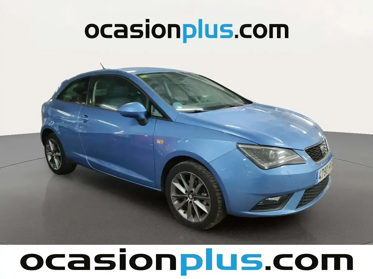 Begagnad Seat Ibiza I-Tech 105 HK (77 kW) 2013 Blå Sedan